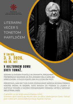 Literarni večer Tone Partljič