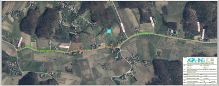 Ureditev infrastrukture za pešce Podgorci - Bresnica