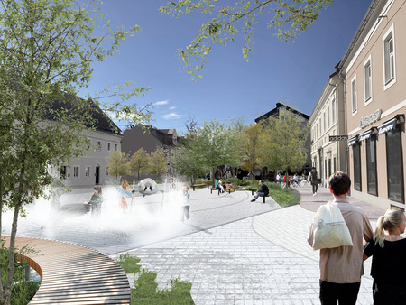 Občina Ormož pridobila sredstva za prvo fazo projekta Ozelenitev Kerenčičevega trga