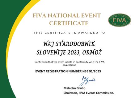 Naj starodobnik Slovenije 2023